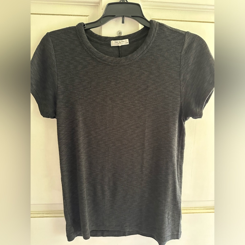 rag & bone The knit top- dark gray- size Medium